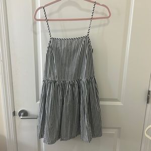 French connection striped mini dress
